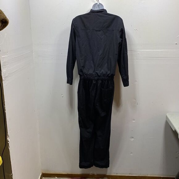 Zara Zip Up Cotton Jumpsuit Small - Picture 6 of 6